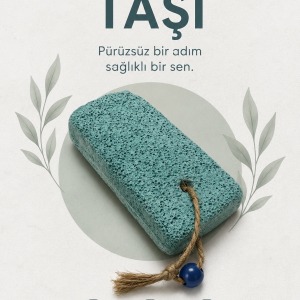 Topuk Taşı Doğal Ponza Taşı