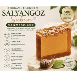 Doğal Salyangoz Sabunu Yenileyici Ve Nemlendirici